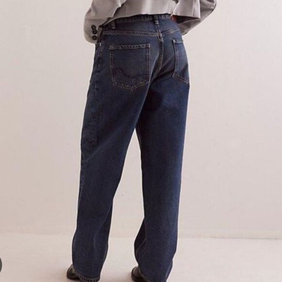Free People We the Free Cora Slouchy Jeans - Picture 2 of 9
